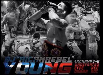 Professional MMA fighter BJ Young